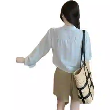 水中花 纯色百搭通勤休闲套装 女款