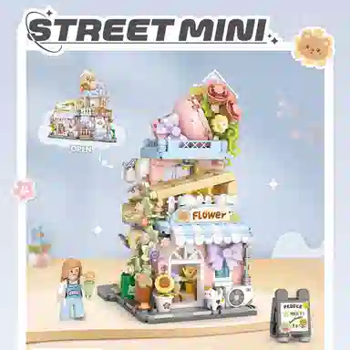 LOZ DIY 601-1000pcs LOZ4801-4802