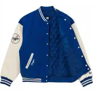 New Era FW25 MLB Patched Varsity Jacket