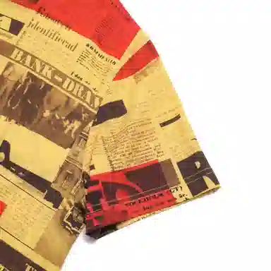 Acne Studios Newspaper Print T-Shirt