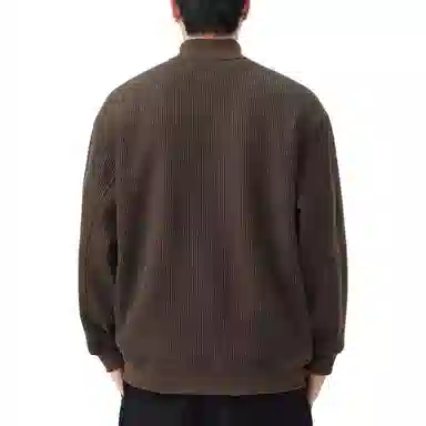 帝狼牛 半开襟拉链休闲潮流百搭宽松基础卫衣 男女同款