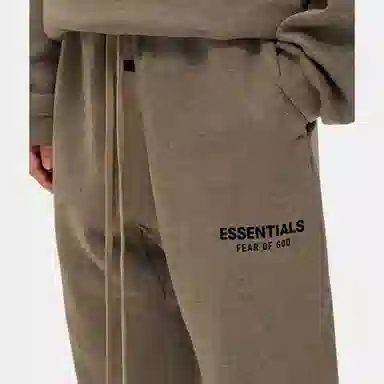 Fear of God Essentials FW24 Holiday Core Sweatpants Deep Fog Grey