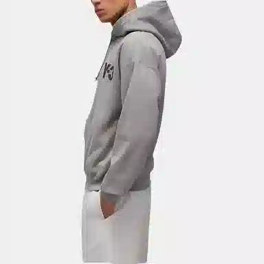 adidas x Y-3 Logo Zip Hoodie Charcoal