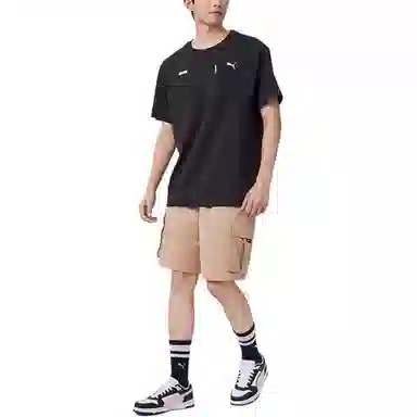 PUMA DESERT ROAD TEE logo T