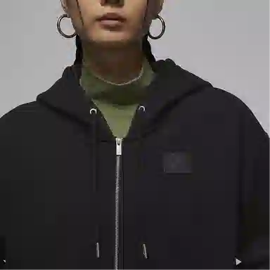 Jordan Flight Fleece Hoodie Black