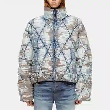 DIESEL Camo Zip Jacket