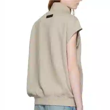 Fear of God Essentials Mockneck Vest Smoke
