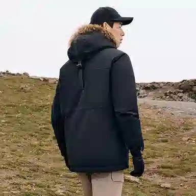 探路者 羽绒服 男款潮流冬季 防风锁温御寒 防泼水 户外 鹅绒保暖 男女同款