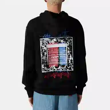 Carhartt WIP Hooded Stereo Sweat Black