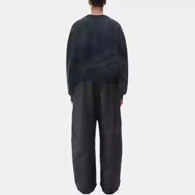 Alexander Wang Logo Crewneck Sweatshirt Black