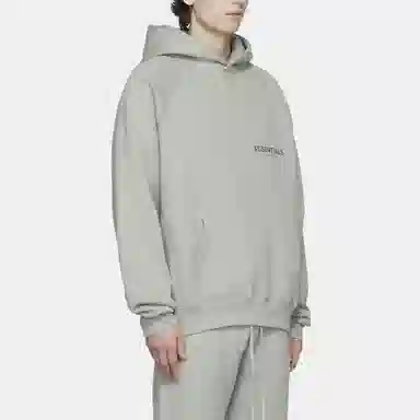 Fear of God Essentials Pullover Hoodie Green Concrete