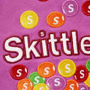 Supreme x Skittles x Mitchell & Ness Varsity Jacket