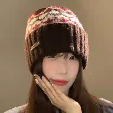 Youwei Fair Isle Knit Beanie