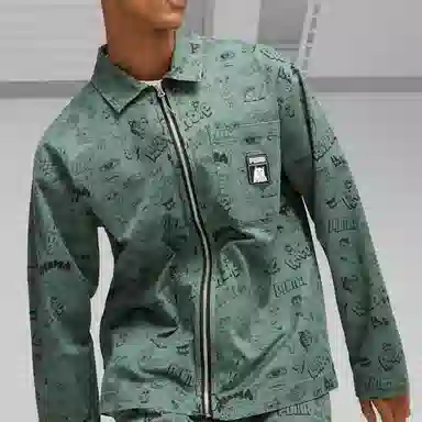 PUMA x RIPNDIP SS23 Cartoon Print Twill Jacket