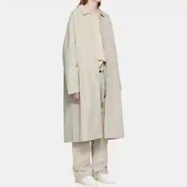 Fear of God Essentials Long Coat Smoke