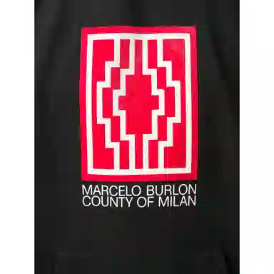 Marcelo Burlon Logo Hoodie