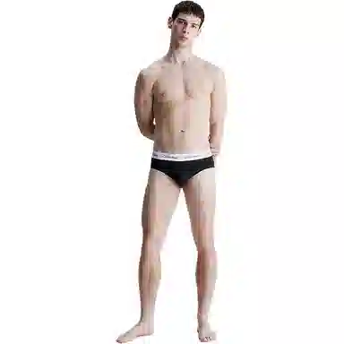 Calvin Klein 3P Hip Brief Black