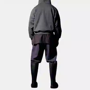 YEEZY x Gap x Balenciaga Logo Shrunken Hoodie