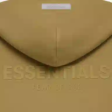 Fear of God Essentials Kids Pullover Hoodie Amber