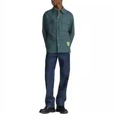 DIOR FW25 Embroidered Patch Shirt