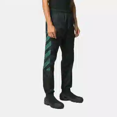 OFF-WHITE FW20 Striped Knit Track Pants