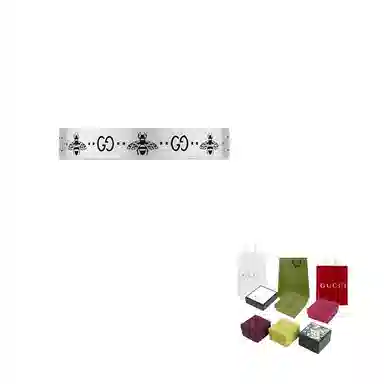 GUCCI GG Marmont Silver Ring