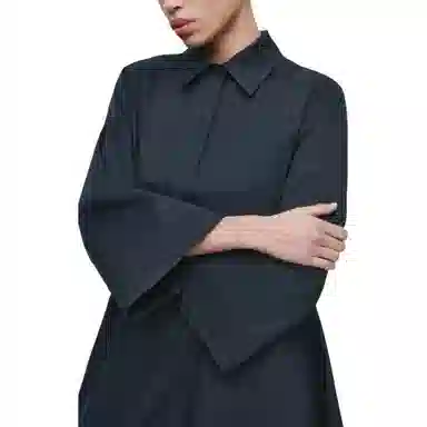 COS A-Line Navy Dress