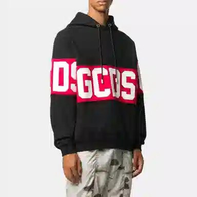 GCDS Hoodie Black