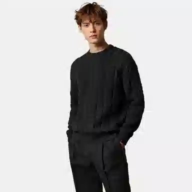 Supreme Appliqué Cable Knit Sweater