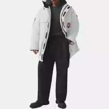 Canada Goose Expedition Parka White