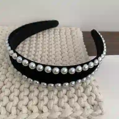 贯古今 秋冬高级感外出百搭头箍女生简约气质日常洗脸发饰 布艺 发箍 女款