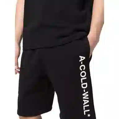 A-COLD-WALL* SS22 Logo Bermuda Shorts Black