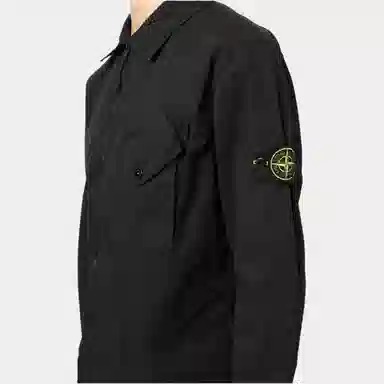 Stone Island FW23 Long Sleeve Shirt Black