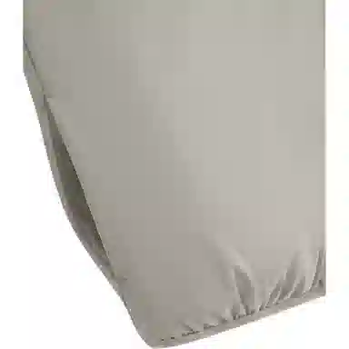 Fear of God Essentials SS24 Nylon Filled Halfzip Hoodie Seal Gray