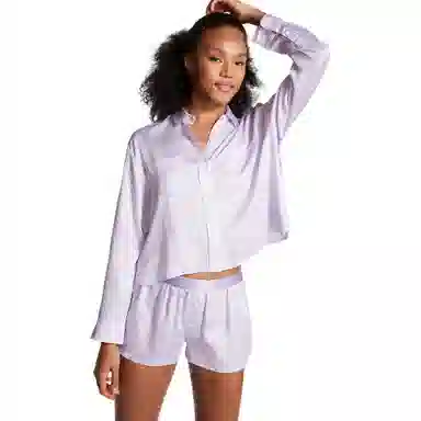 Victoria's Secret PINK TENCEL Long-Sleeve Sleepshirt