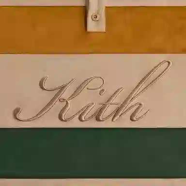 KITH FW24 Stripe Microsuede Tanner Pullover Fall 2024 Polo