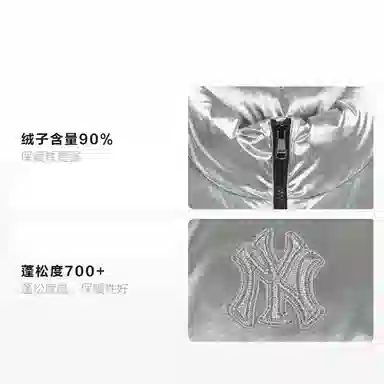 MLB New York Yankees Silver Jacket