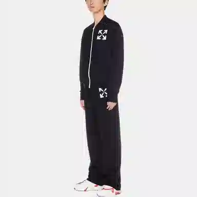 OFF-WHITE Arrow Print Long Sleeve Black