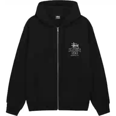 Stussy FW25 SS25 CALI GROWN ZIP HOODIE logo