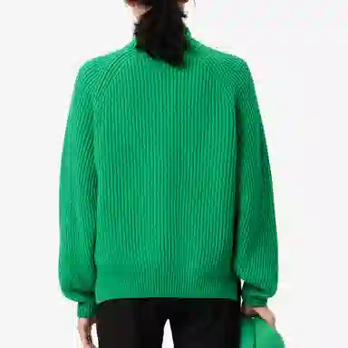Lacoste Turtleneck Sweater Green