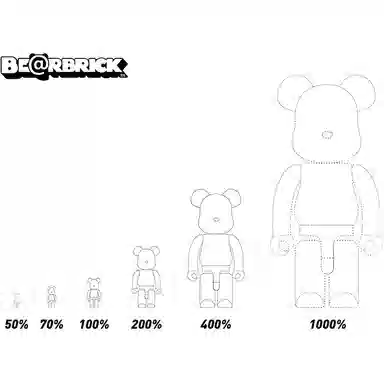 BE@RBRICK Rubber Coating Blue