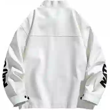 特斯型 美式街头复古痞帅高级感潮牌飞行夹克机车服透气皮衣外套 男女同款