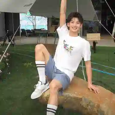 Lacoste Cartoon Print Tee