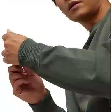 Y-3 Crew Neck Long Sleeve Green