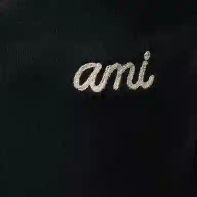 AMIPARIS SS21 Logo Embroidered Sweatpants Black