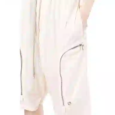 Rick Owens DRKSHDW White Shorts
