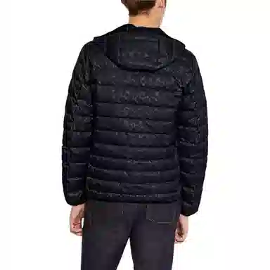 COACH FW22 Down Jacket Hoodie Black