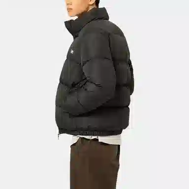 Lee Logo Hooded Down Jacket