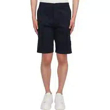 Stone Island Logo Print Shorts