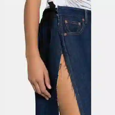 MM6 Maison Margiela Denim Skirt